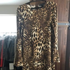 INC Animal Print Dress